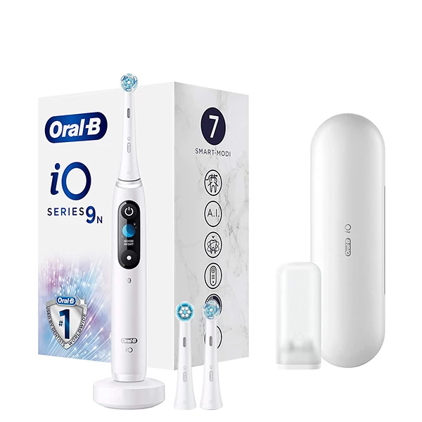 Зубна щітка Oral-B iO 9N White Alabaster (3 нас.)