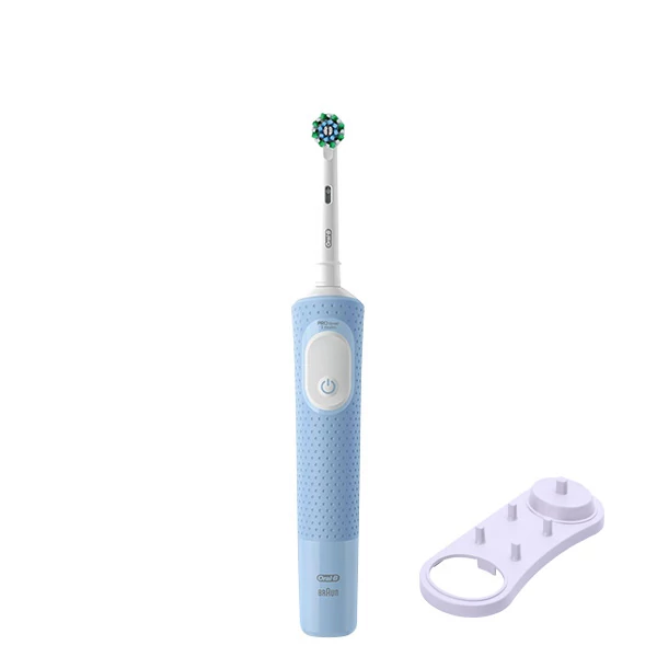 Електрична зубна щітка Oral-B D103 Vitality Pro Cross Action CleanMaximiser Blue + Підставка