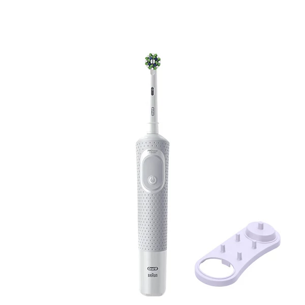 Електрична зубна щітка Oral-B D103 Vitality Pro Cross Action CleanMaximiser White + Підставка