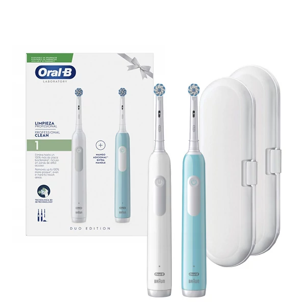 Електричні зубні щітки Oral-B D305 Pro Series 1 Family Pack Laboratory Blue + White ЄС