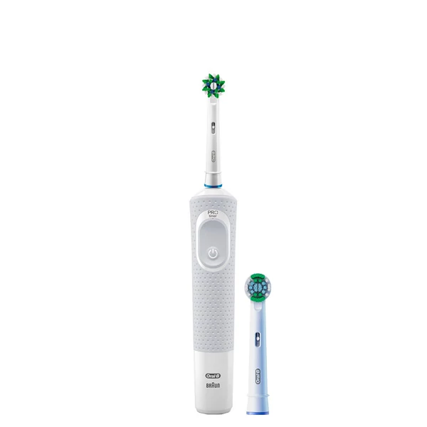 Електрична зубна щітка Oral-B Vitality 100 Cross Action CleanMaximiser White 2 нас. ЄС