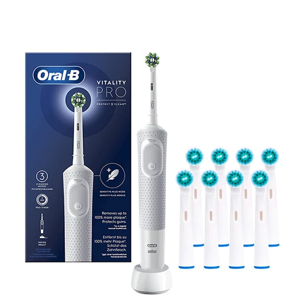 Зубна щітка Oral-B D103 Vitality Pro Cross Action CleanMaximiser White