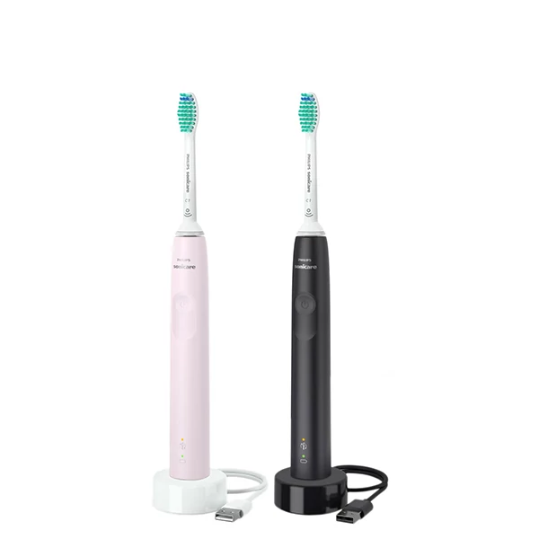 PHILIPS sonicare 3100 HX3675/24電動歯ブラシ本体 Зубна щітка Philips Sonicare 3100 HX3675/15 Pink&Black