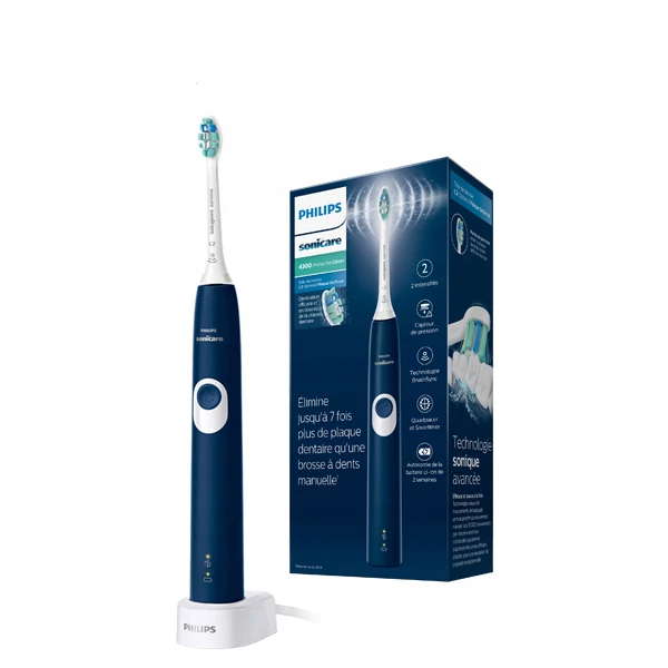 Зубна щітка Philips Sonicare 4300 HX6801/04 ProtectiveClean Dark Blue ЄС