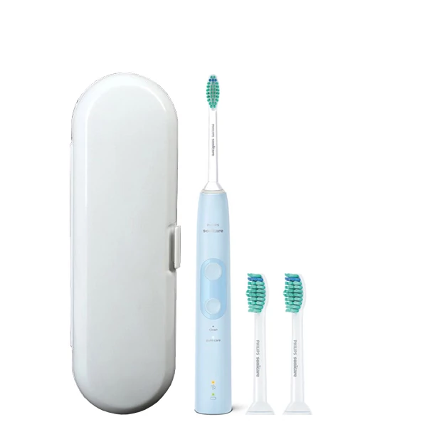 Зубна щітка Philips Sonicare 4500 HX6829/89 ProtectiveClean (3 нас.) + футляр Light ЄС