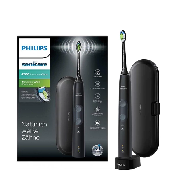 Зубна щітка Philips Sonicare 4500 HX6830/53 Black ProtectiveClean