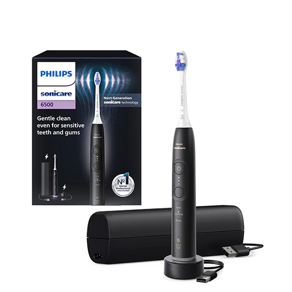 Електрична зубна щітка Philips Sonicare 6500 Series HX7411/02 Black