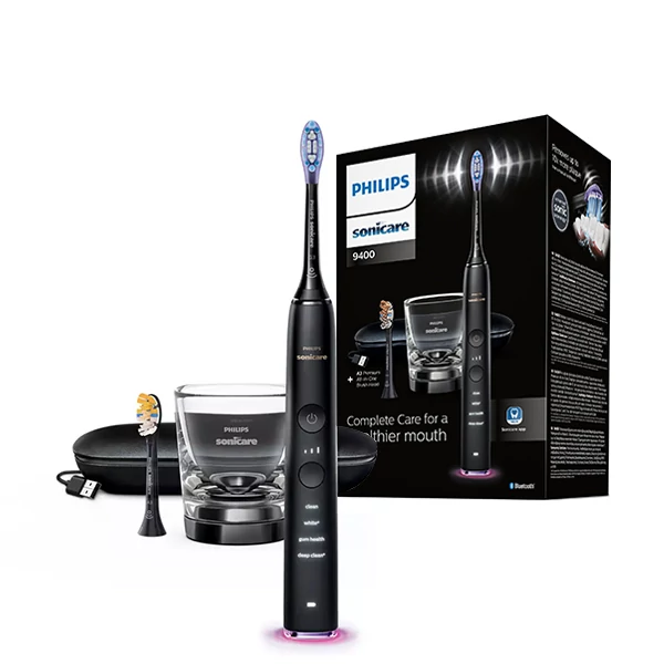 Зубна щітка Philips Sonicare 9000 HX9917/89 DiamondClean Black