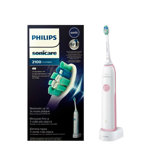 Звукова зубна щітка Philips Sonicare HX3212 2100 DailyClean Pink EC
