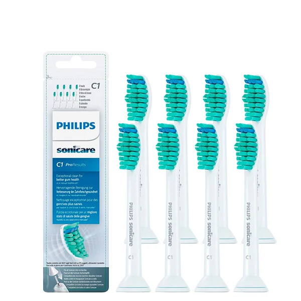 Насадки Philips Sonicare ProResults C1 HX6018/07 для зубної щітки (8 шт.)