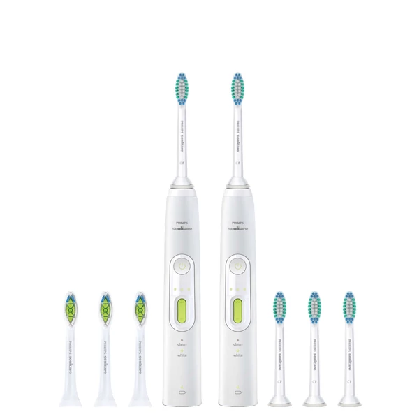 Звукова зубна щітка Philips Sonicare HX8911 Healthy White + Light (8 нас.) Сімейний набір