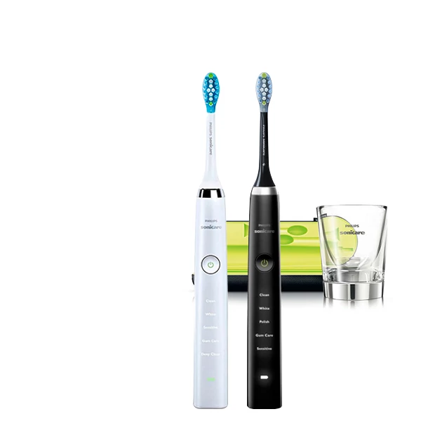 Зубна щітка Philips Sonicare HX9339/89 Diamond Clean White+Black ЄС
