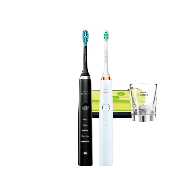 Зубна щітка Philips Sonicare HX9359/89 Diamond Clean Black + Gold Rose ЄС