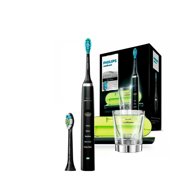 Зубна щітка Philips Sonicare HX9359/89 Diamond Clean Black Edition (2 нас.) ЄС