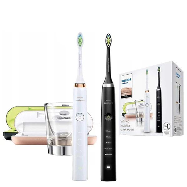 Зубна щітка Philips Sonicare HX9392/39 DiamondClean Gold Rose + Black