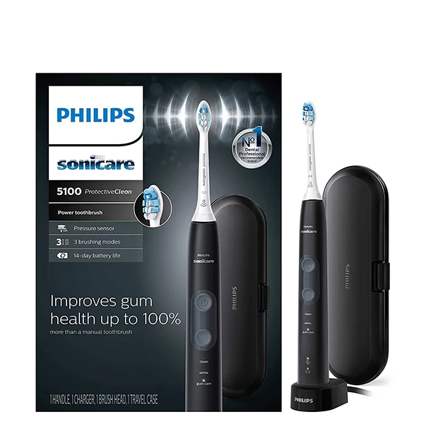 Електрична зубна щітка Philips Sonicare ProtectiveClean 5100 HX6850/60 Звукова