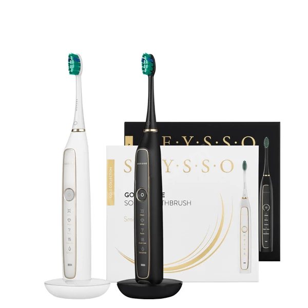 Зубні щітки Seysso Gold White + Black Сімейний набір ЄС