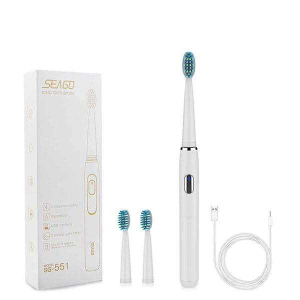 Зубна щітка Seago SG-551 Mini White Звукова