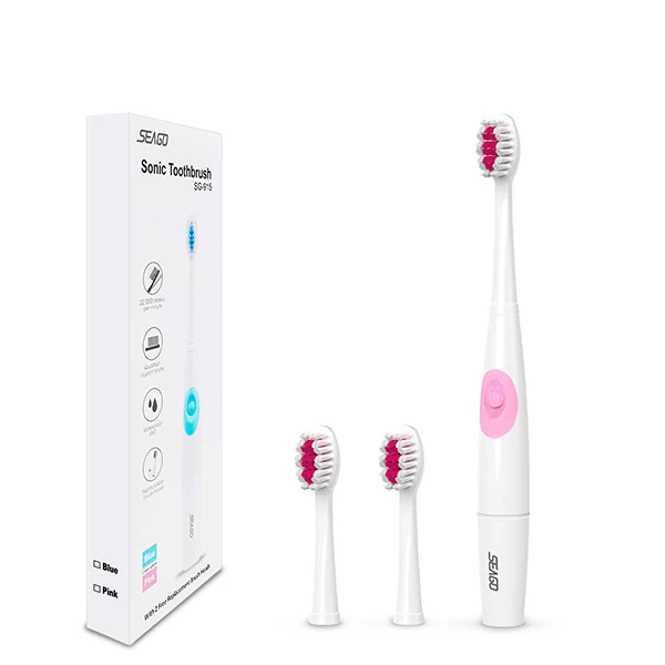 Зубна щітка Seago SG-915 Pink Звукова