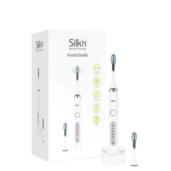 Електрична зубна щітка Silk'n SonicSmile White ЄС