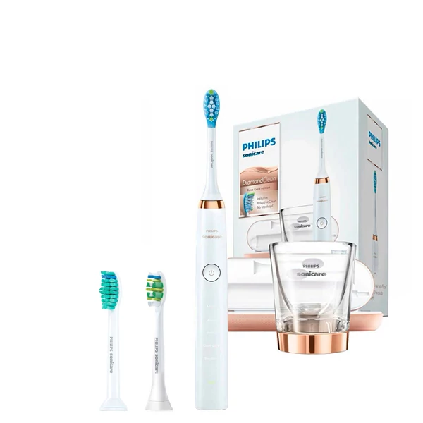 Зубна щітка Philips Sonicare HX9396/89 Diamond Clean Gold Rose (3 нас.)