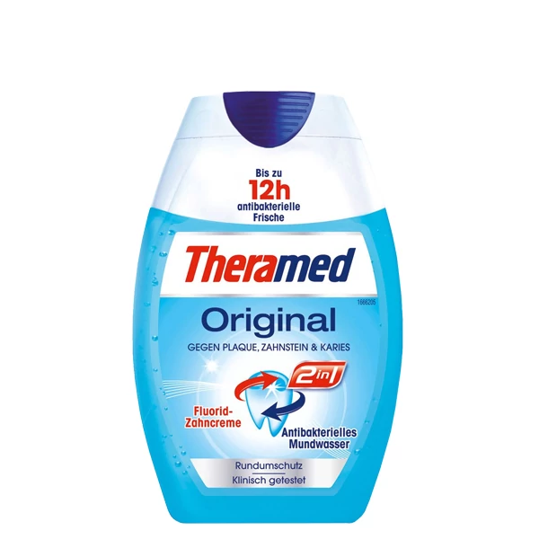 Зубна паста + ополіскувач Theramed 2в1 Original 75 мл