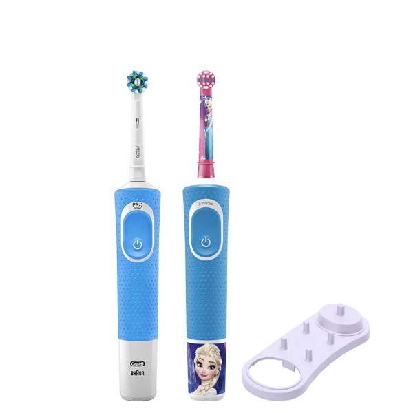 Зубна щітка Vitality D100 + D100 Kids Girl з підставкою