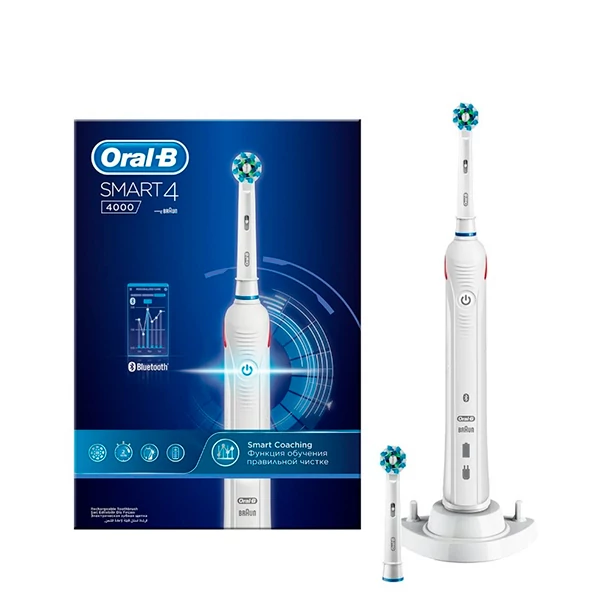 Зубна щітка Oral-B D601 Smart 4000N White з Bluetooth