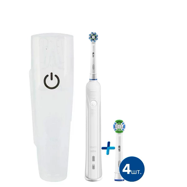 Електрична зубна щітка Oral-B D16 PRO 700-750 5 нас. + футляр ЄС