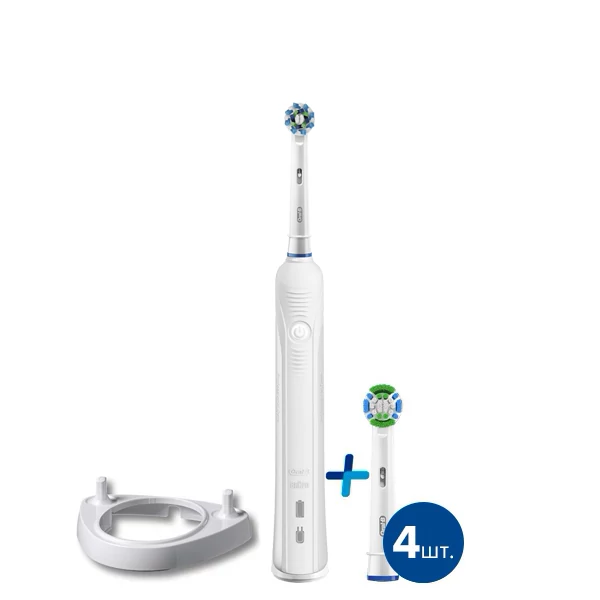 Електрична зубна щітка Oral-B D16 PRO 700-750 5 нас. + підставка ЄС