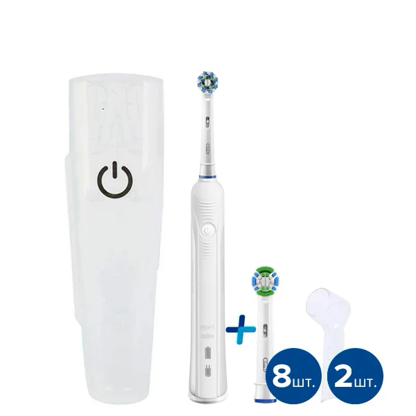 Електрична зубна щітка Oral-B D16 PRO 700-750 9 нас. + Футляр ЄС