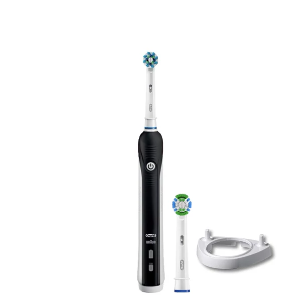 Електрична зубна щітка Oral-B D16 PRO Black Light з підставкою ЄС