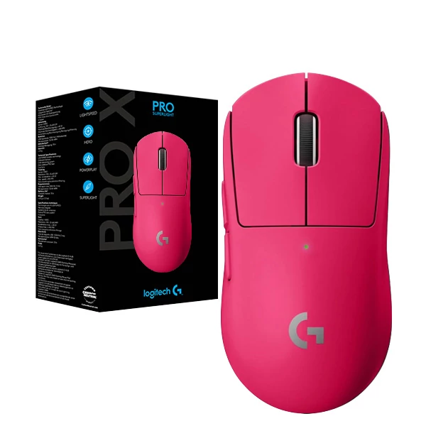 Миша Logitech G Pro X Superlight Wireless Magenta (910-005956) ЄС