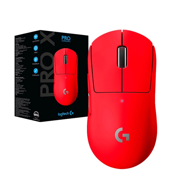 Миша Logitech G Pro X Superlight Wireless Red (910-006784) ЄС