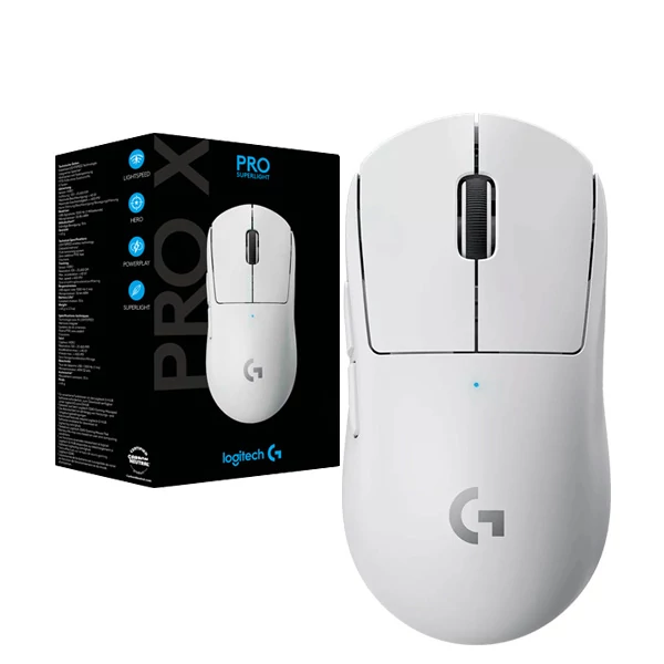 Миша Logitech G Pro X Superlight Wireless White (910-005942) ЄС