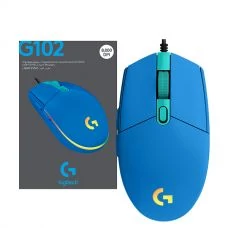 Миша Logitech G102 Lightsync USB Blue (910-005801) ЄС