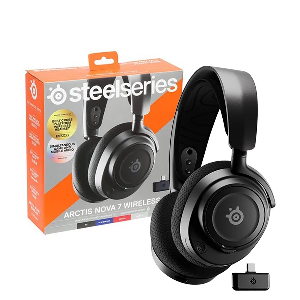 Навушники SteelSeries Arctis Nova 7 Black (61553) ЄС