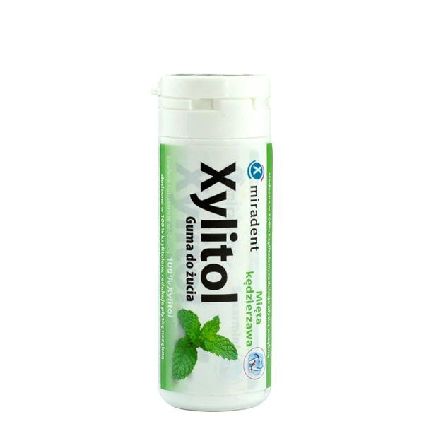 Жувальні гумки Miradent Xylitol з ксилітолом та м'ятою (30 шт.) ЄС