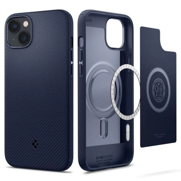 Чохол Spigen Mag Armor IPhone 14 Plus Navy BLUE ACS04919