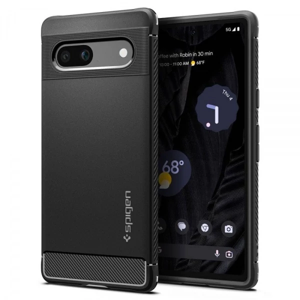 Чохол Spigen Rugged Armor Google Pixel 7A Matte Black Case