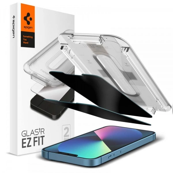 SPIGEN Apple iPhone 13 / 13 Pro / 16E 2-Pack Privacy Glass Загартоване скло