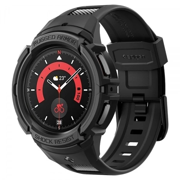 Браслет SPIGEN RUGGED ARMOR Pro GALAXY WATCH 5 PRO (45 мм) BLACK