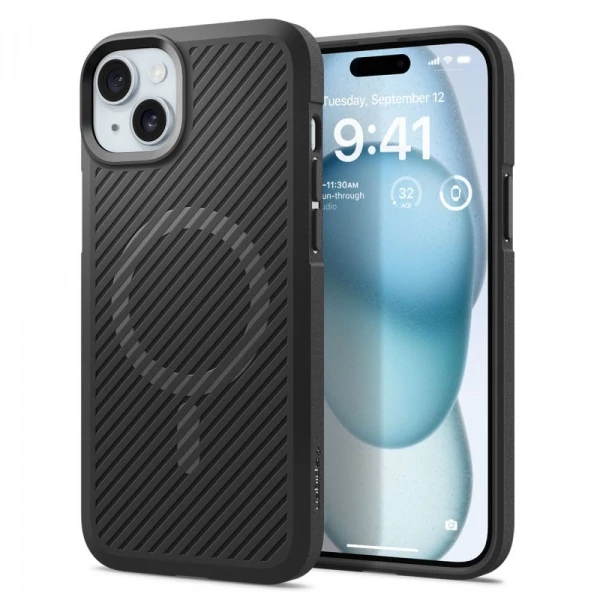 Чохол Spigen Core Armor Mag Magsafe iPhone 15 Plus Matte Black Case