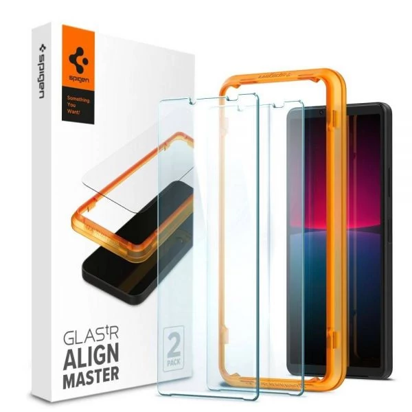 SPIGEN ALM GLAS.TR SLIM Загартоване скло 2-PACK SONY XPERIA 10 IV