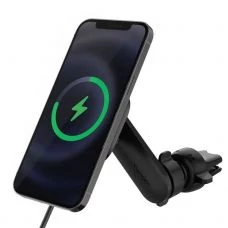 Spigen Its12 W Onetap Magnetic Magsafe Vent Car Charger 7.5 W Утримувач автомобільний Black