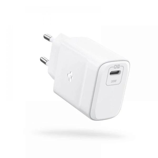 SPIGEN PE2011 POWERARC Зарядний пристрій NETWORK CHARGER PD20W/QC3.0 WHITE