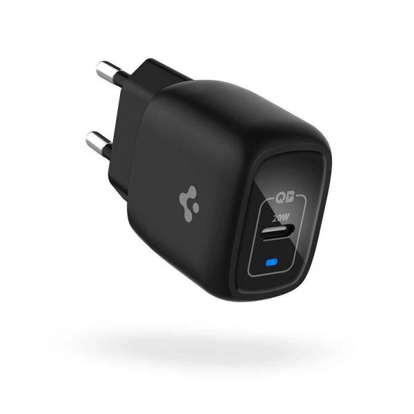 Зарядний пристрій SPIGEN PE2009EU POWERARC NETWORK CHARGER PD20W/3A BLACK