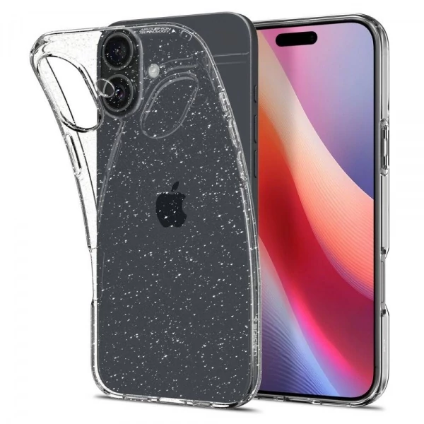 Чохол Spigen Liquid Crystal IPhone 16 Glitter Crystal ACS08192