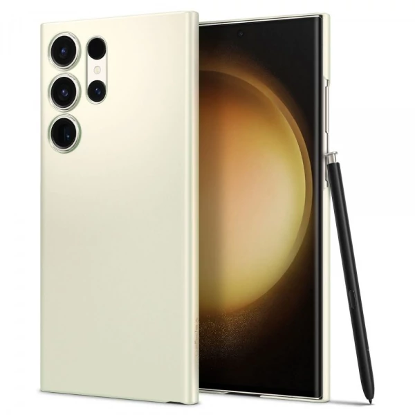 Чохол SPIGEN Airskin Galaxy S23 Ultra Shiny Cream