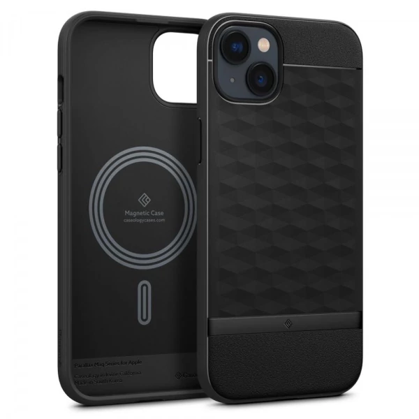 Чохол Caseology Parallax Mag Magsafe iPhone 14 Plus Matte Black